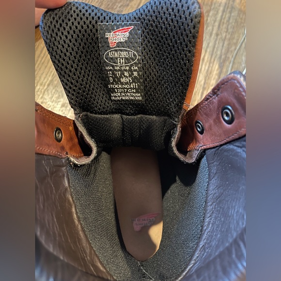 Red Wing Men Boots, size 12 - Picture 2 of 4